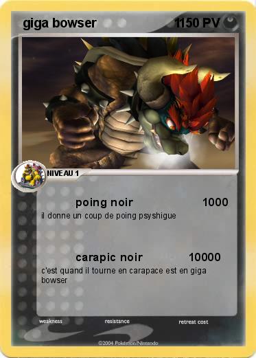 Pokemon  giga bowser                      1