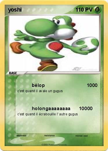 Pokemon yoshi