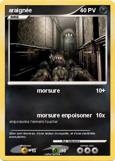 Pokemon araignée