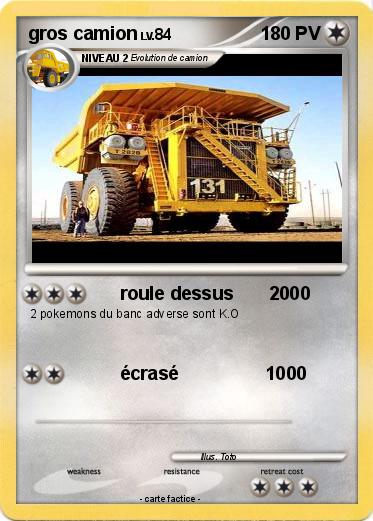 Pokemon gros camion