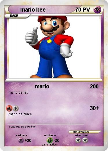 Pokemon mario bee