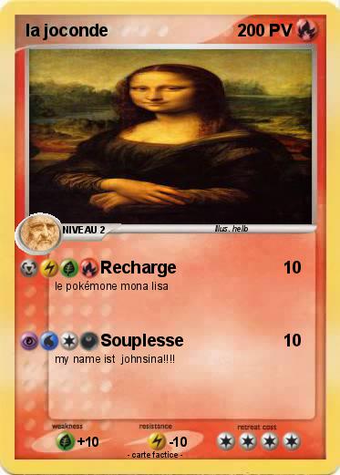 Pokemon la joconde