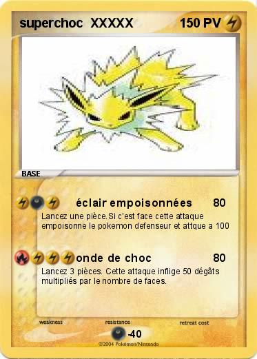 Pokemon superchoc  XXXXX