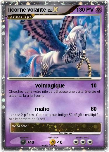 Pokemon licorne volante