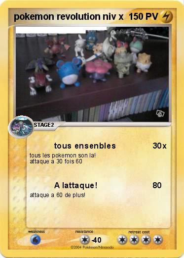 Pokemon pokemon revolution niv x