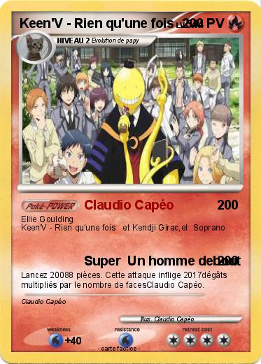 Pokemon Keen'V - Rien qu'une fois