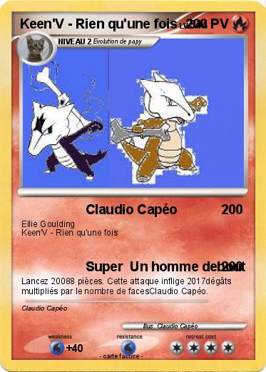 Pokemon Keen'V - Rien qu'une fois