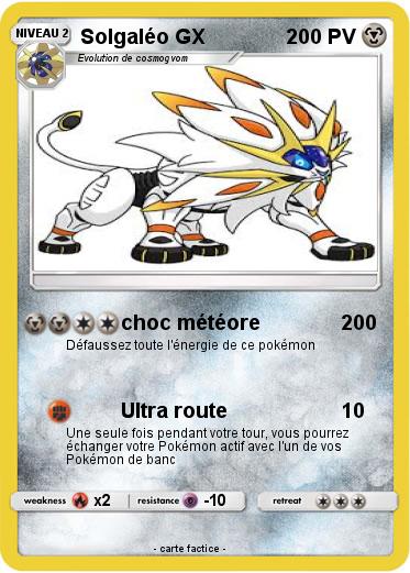 Pokemon Solgaléo GX