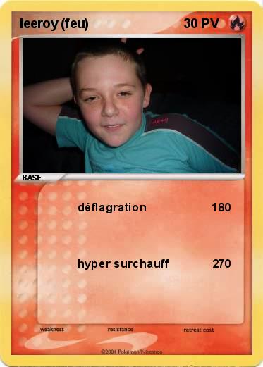 Pokemon leeroy (feu)