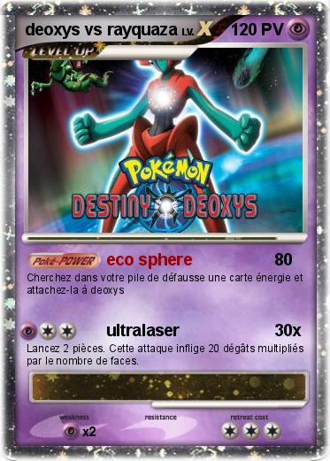 Pokemon deoxys vs rayquaza