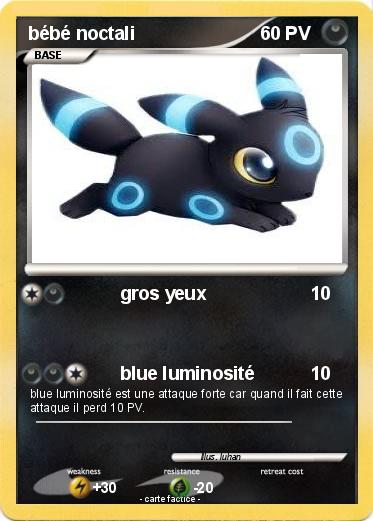 Pokemon bébé noctali