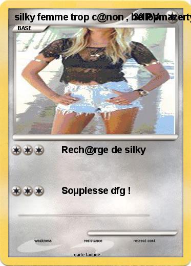 Pokemon silky femme trop c@non , bellopmazertyuiopqsdfghjklmwxcvbnazertyuiopqsdfghjklmwxcvbnazertyuiopqsdfghjklmwxcvbnazertyuiopqsdfghjklmwxcvbnazertyuiopqsdfghjklmwxcvbn