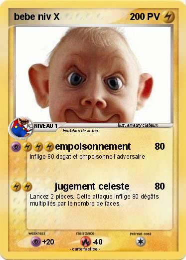 Pokemon bebe niv X