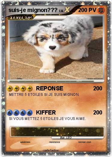 Pokemon suis-je mignon???