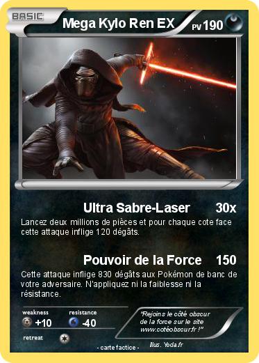 Pokemon Mega Kylo Ren EX