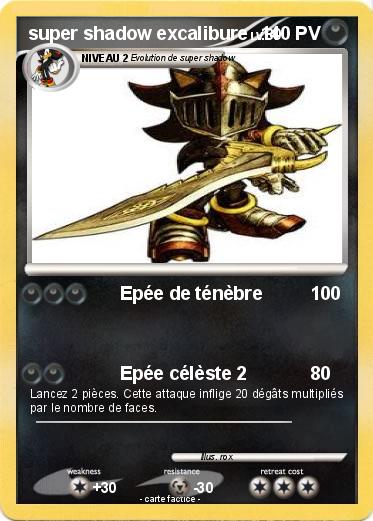 Pokemon super shadow excalibure