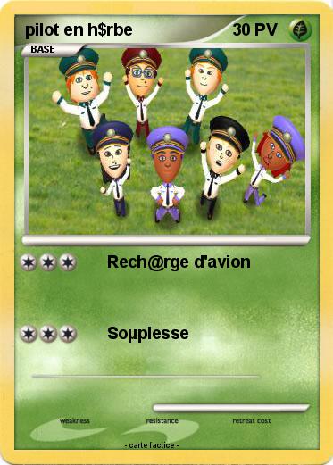 Pokemon pilot en h$rbe