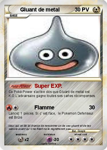 Pokemon Gluant de metal