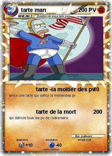 Pokemon tarte man