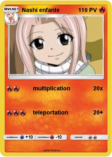 Pokemon Nashi enfante