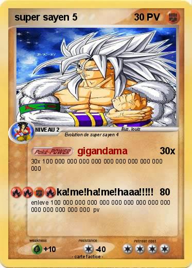 Pokemon super sayen 5