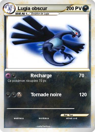 Pokemon Lugia obscur
