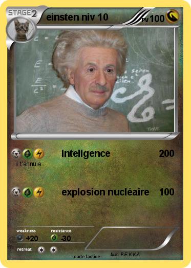 Pokemon einsten niv 10