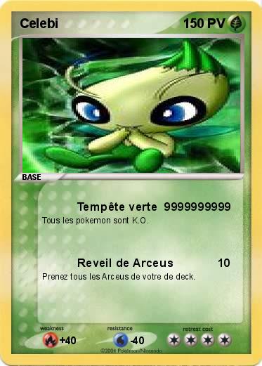 Pokemon Celebi