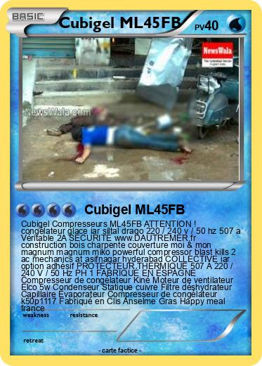 Pokemon Cubigel ML45FB