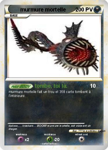 Pokemon murmure mortelle
