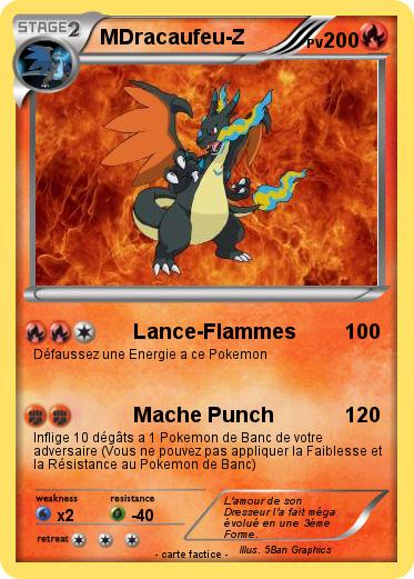 Pokemon MDracaufeu-Z