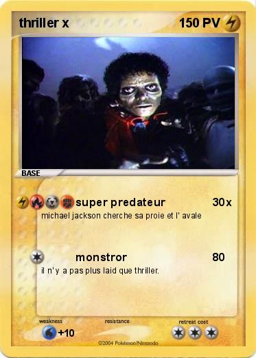 Pokemon thriller x