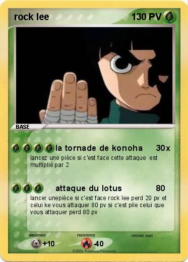 Pokemon rock lee
