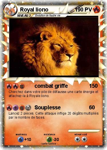 Pokemon Royal liono