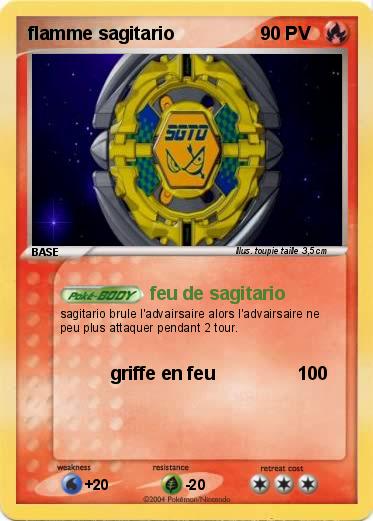 Pokemon flamme sagitario