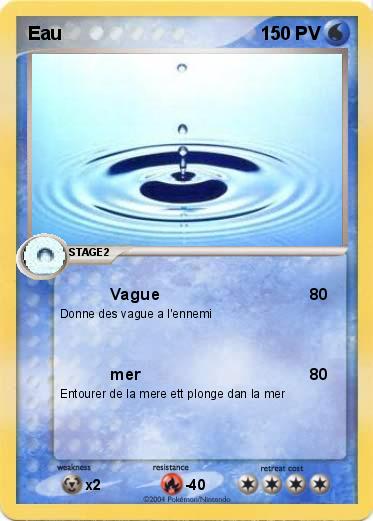 Pokemon Eau