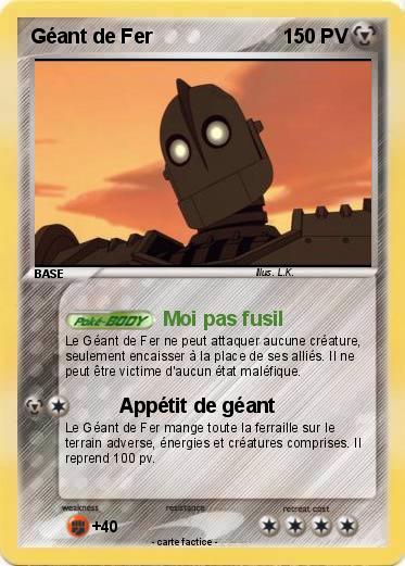 Pokemon Géant de Fer