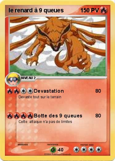 Pokemon le renard à 9 queues