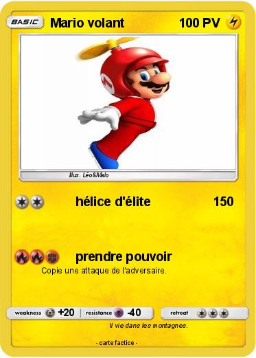 Pokemon Mario volant