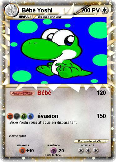 Pokemon Bébé Yoshi
