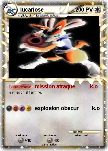 Pokemon lucariose