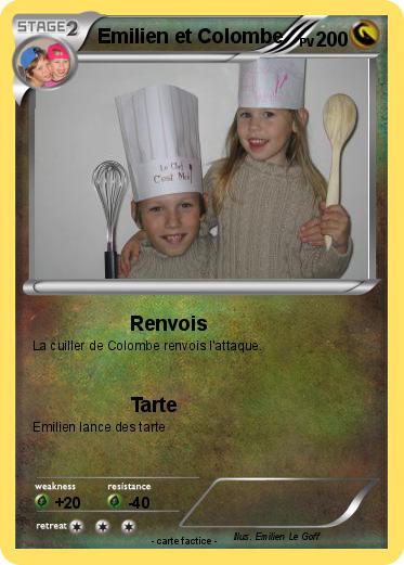 Pokemon Emilien et Colombe