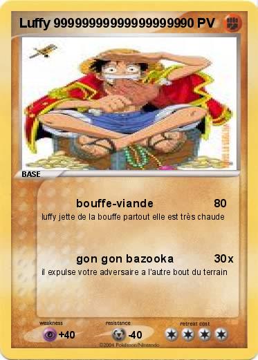 Pokemon Luffy 999999999999999999