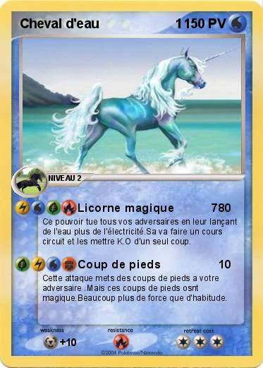 Pokemon Cheval d'eau                     1