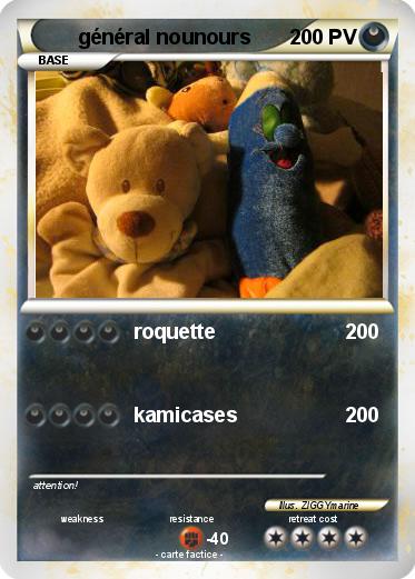 Pokemon général nounours