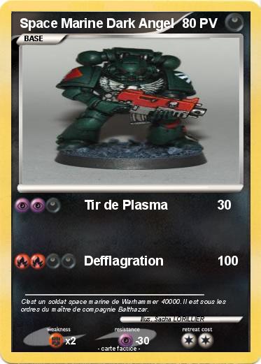 Pokemon Space Marine Dark Angel