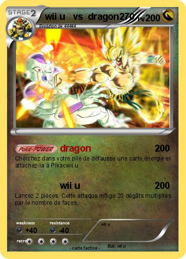 Pokemon wii u   vs  dragon270