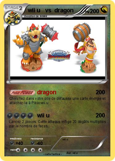 Pokemon wii u   vs  dragon