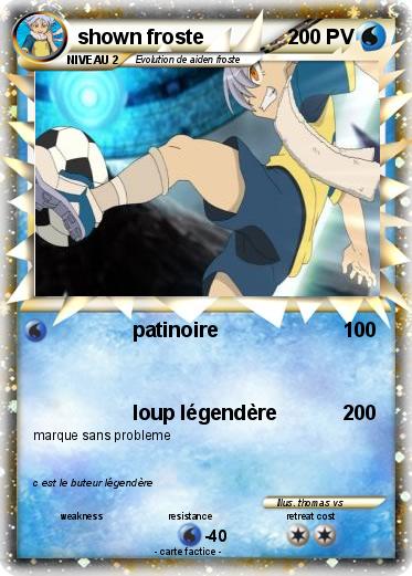 Pokemon shown froste