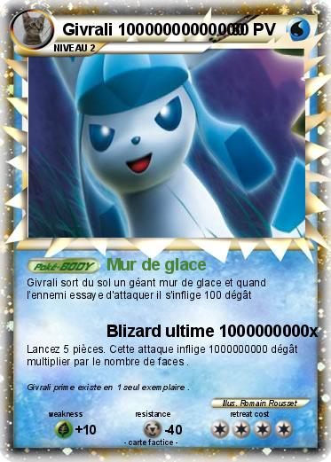 Pokemon Givrali 10000000000000